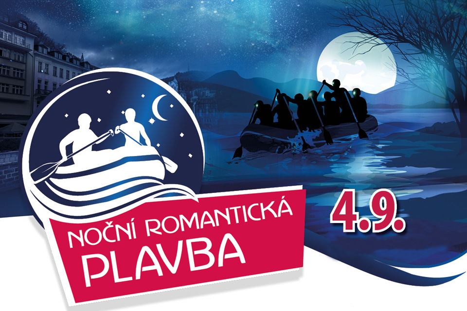 Noční romantická plavba – vodácký karneval 4. 9. 2020, Karlovy Vary 